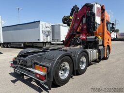 SCANIA R650 V8, 6X2, E6, LEDER, PENZ-CRANE 15Z - HOLZLADEKRAN