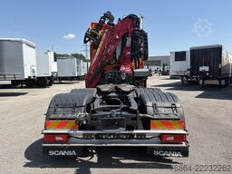 SCANIA R650 V8, 6X2, E6, LEDER, PENZ-CRANE 15Z - HOLZLADEKRAN
