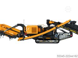 FABO Mobile Crushing Plant Mobile Tracked VSI Crusher FTV-90S