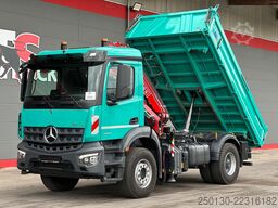MERCEDES-BENZ Arocs 1832 K 4x2 MEILLER & FASSI F120B LK
