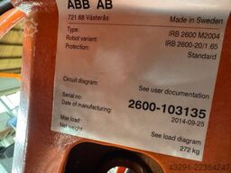 ABB Robotics IRB 2600 20/1.65 IRC5 M2004