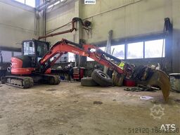 Kubota KX057-4 excavator w/ rototilt, cable bucket, tooth