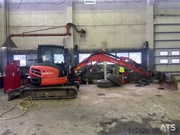Kubota KX057-4 excavator w/ rototilt, cable bucket, tooth