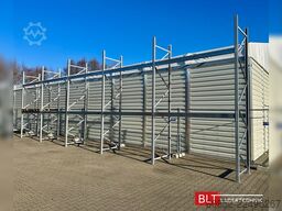19,6 lfm Palettenregale für Außenbereich H: 4,5m , 3000 kg Fachlast , FVZ
