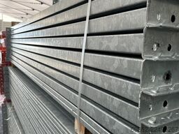 19,6 lfm Palettenregale für Außenbereich H: 4,5m , 3000 kg Fachlast , FVZ