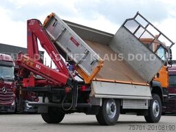 MAN TGM 13.240 Zweiseitenkipper Kran 4x4 Kamera