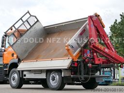 MAN TGM 13.240 Zweiseitenkipper Kran 4x4 Kamera