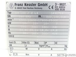 Franz Kessler DM 100 / 2 LX Drehstrom-Asynchronmotor SN:190072 - ! -