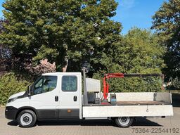 ISUZU Daily 35S12 Doppelkabine Pritsche Ahk+Kran 3,5t