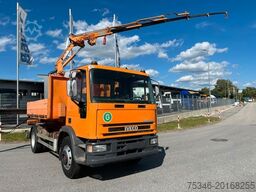IVECO ML 120E18 Abrollkipper/Kran-Mulde/Funk/Seilwinde