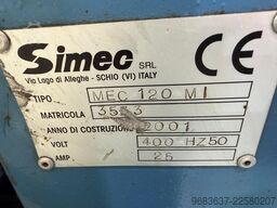 Simec Srl (Schio, Vicenza, Itália) MEC 120 MI (nº de série 3583)