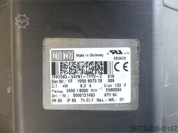 KUKA 1FK7083-5AF81-1YY3-Z S16 Servomotor SN: YFV050657328009