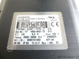 KUKA 1FK7083-5AF81-1YY3-Z S16 Servomotor SN: YFV950655173013