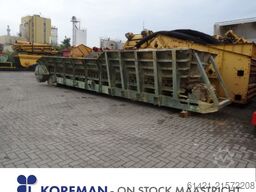 ABM-Bergeaud Steel Apron Conveyor with Hopper ABM / Bergeaud