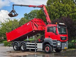 MAN TGS 420 !!6X6!! Z-KRAAN KIPPER NL TRUCK TOP!!