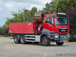MAN TGS 420 !!6X6!! Z-KRAAN KIPPER NL TRUCK TOP!!