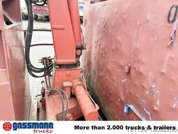 Abrollcontainer mit Kran, HMF 1144 K1 TS, 21m³