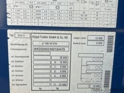 KöGEL SN 24 MEGA, VARIOS, EDSCHA-VERDECK