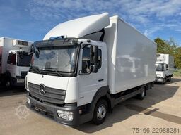 MERCEDES-BENZ ATEGO 818 L Koffer 6,1 m LBW 1 T*ORIGINAL 32 tkm