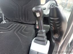 Mecalac 9MWR with 3 excavator buckets