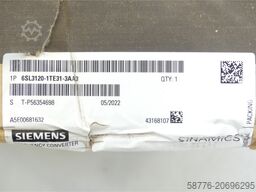 Siemens 6SL3120-1TE31-3AA3 Single Motor Module SN:T-P56354698 - ! -