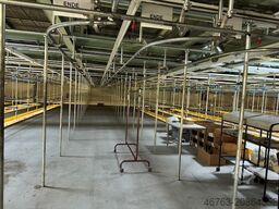 SSI Schäfer Rundrohrhängebahn