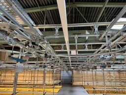 SSI Schäfer Rundrohrhängebahn