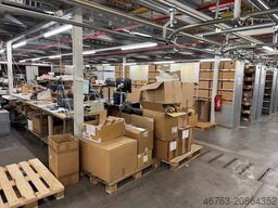 SSI Schäfer Rundrohrhängebahn