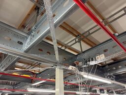 SSI Schäfer Rundrohrhängebahn