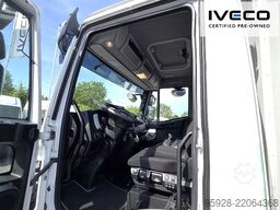 IVECO 120EL25P CNG, Getränke/Schiebeplane, 2to LBW