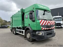 Renault premium 340DXI vuilniswagen vdk pusher20
