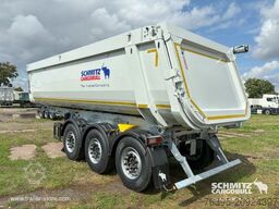 Schmitz Cargobull Semitrailer Tipper Steel half pipe body 29m³