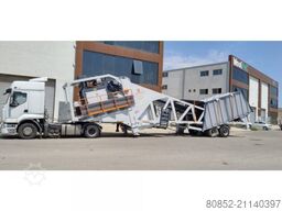 Polygonmach mobile 60m3/hour concrete batching plant