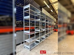 39 lfm. Gebrauchtes STOW Fachbodenregal 300 cm hoch, 60 cm tief, 7 Lagerebenen