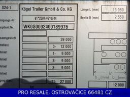 KÖGEL SN 24 MEGA - BORDWANDE - SEITEN