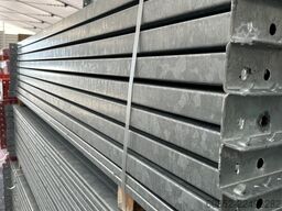 11,2 lfm Palettenregale für Außenbereich H: 4,5m , 3000 kg Fachlast , FVZ