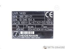 Heidenhain UVR 140D ID: 390 281-01 SN:13546154A generalüberholt mit 3 Mon. Gwl.