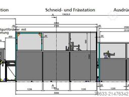 Expert Systemtechnik GmbH Wasserstrahlschneider & Verklebestation