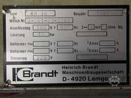 Homag Brandt verstellbar