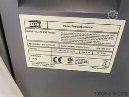 BDT VX 370 new feeder for Canon imagePress V1350 incl. S-bridge