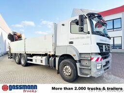 Mercedes-Benz Axor 2536/43 L 6x2 mit Heckkran Palfinger PK 24502