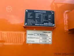 MERCEDES-BENZ 3344 Actros Saug-Druck Wagen Müller VMF 110EGH