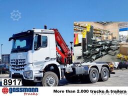 Mercedes-Benz Arocs 3348 AK 6x6, Kran Fassi F255A.2.24,