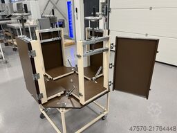 MURO 4 x 5000 A4/HAD 4-station bookbinding press for gluing