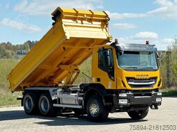 IVECO STRALIS X WAY 480* KIPPER * 6x4 * TOPZUSTAND