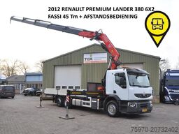 Renault Premium Lander 380 6X2 2012 FASSI 45Tm + AFSTAN...