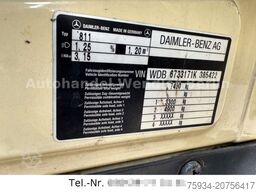 MERCEDES-BENZ 811 gr Haus 6 Sitze rre orig.33tkm