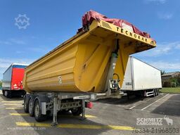 Tecnokar Semitrailer Tipper Steel half pipe body