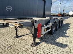 Van Hool 3-ASSIGE OPLEGGER 20FT/30FT ADR CHASSIS / galva...