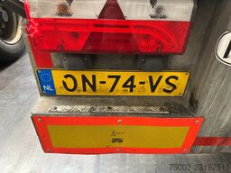 Van Hool 3-ASSIGE OPLEGGER 20FT/30FT ADR CHASSIS / galva...